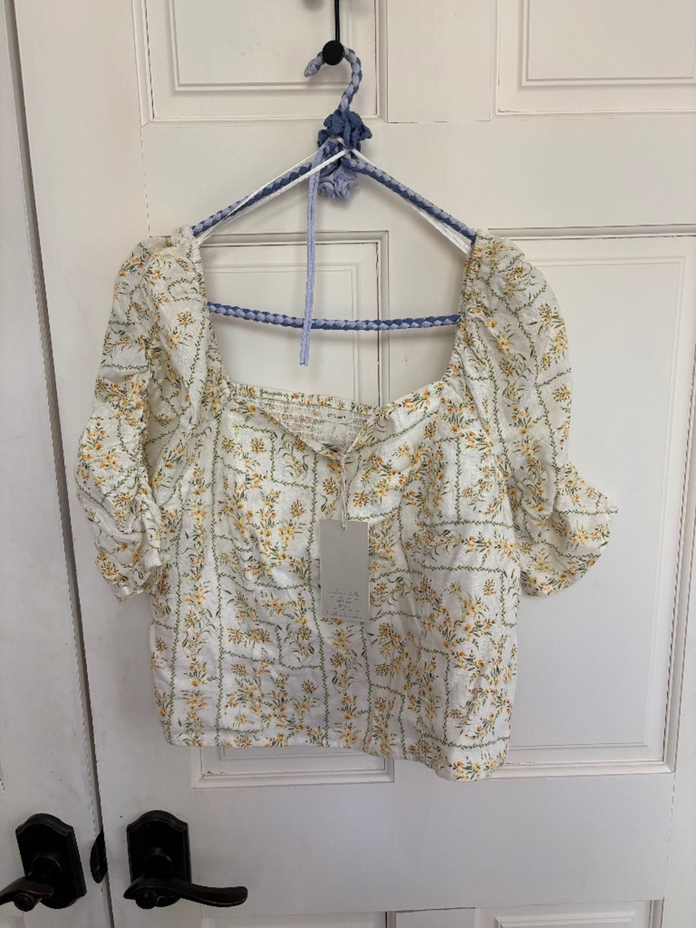 100% Linen Reformation Style Top